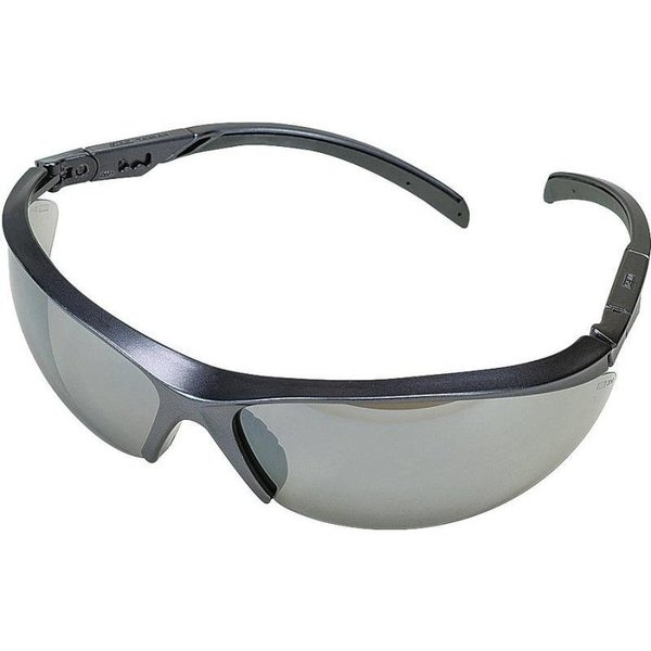 Msa Safety 10083083 Safety Glasses, AntiFog Lens, Metal BlueGray Frame 10083067